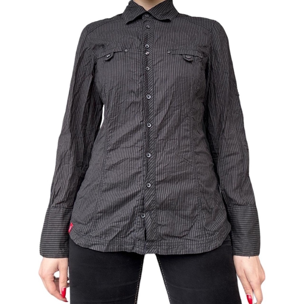 Esprit Button Down Striped Shirt - image 1